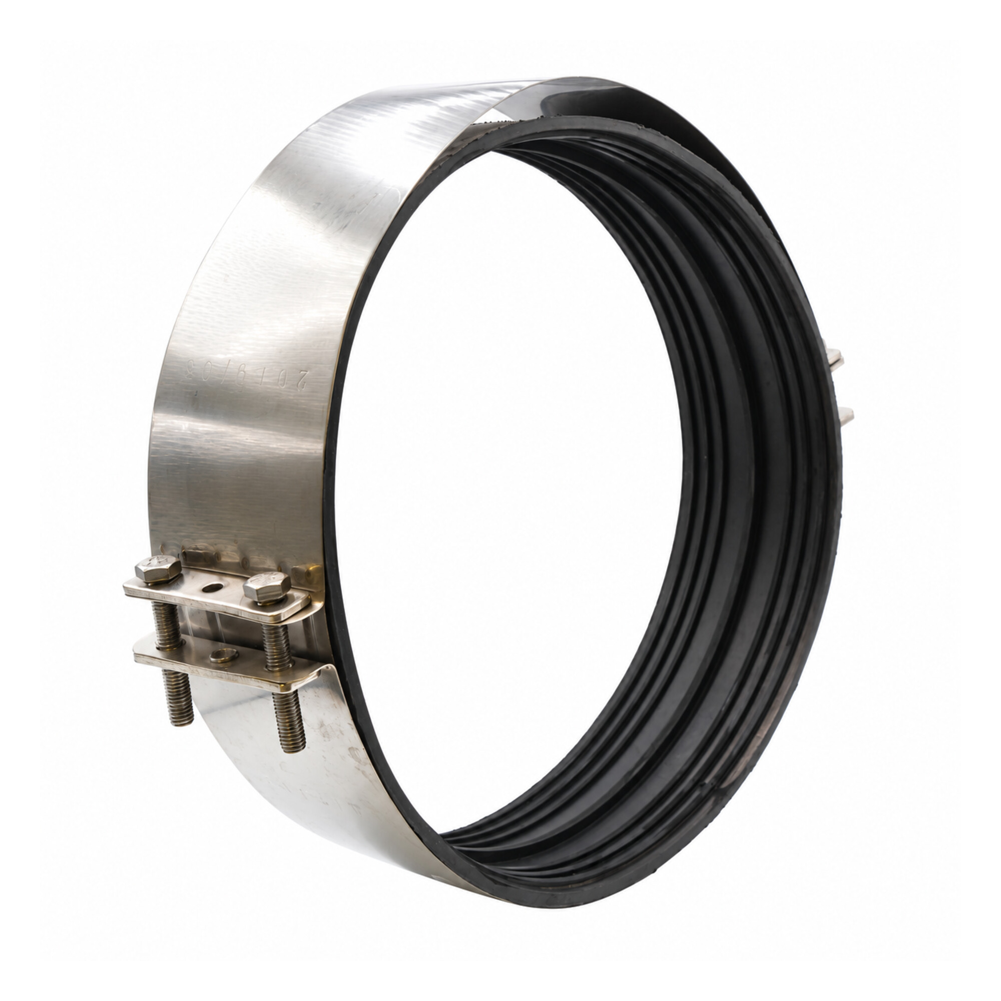 CE-Verbinder DN250 (274 mm), EPDM, Edelstahl 1.4571 (W5)